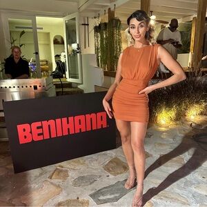 Orange Dress | Like New | Worn Once